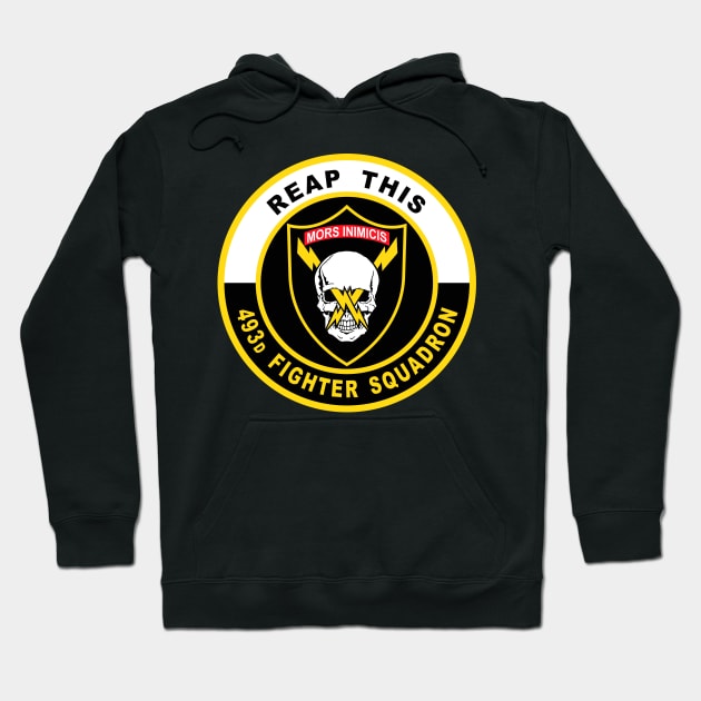 493rd Fighter Squadron Hoodie by MBK